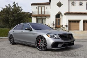 2019 Mercedes-AMG S63 Matte Grey on Forgiato Wheels (TEC MONO 1.3)